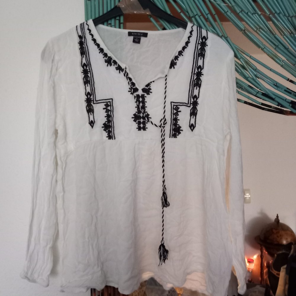 *** Tunika ~ Bluse ~ Hippie ~ Stickerei ***