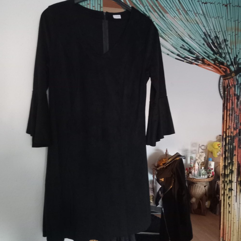 *** Elegant ~ Kleid ~ Lederoptik ***