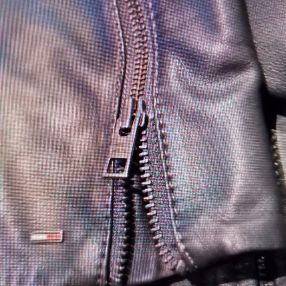 *** Hilfiger ~ Butterweiche Echtleder ~ Biker ~ Lamm Leder ***