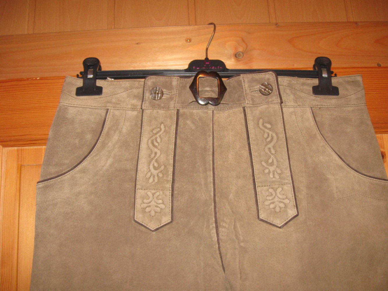*** NEU ~ Braun ~ Lederhose ~ Trachten Style ***