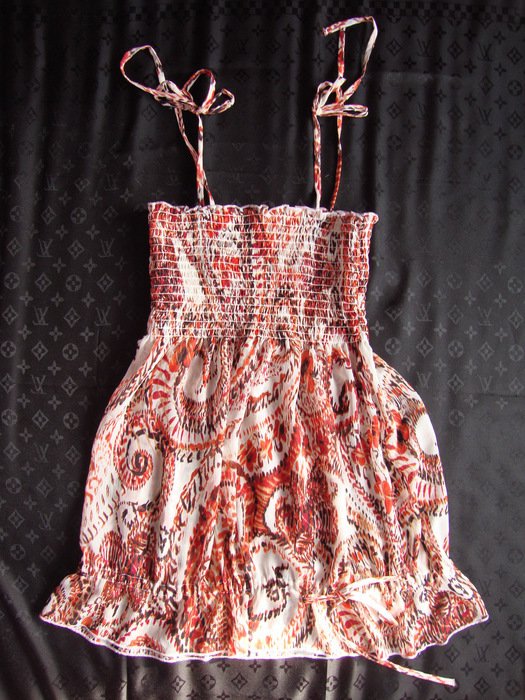 Babydoll Chiffontop, Sommertop