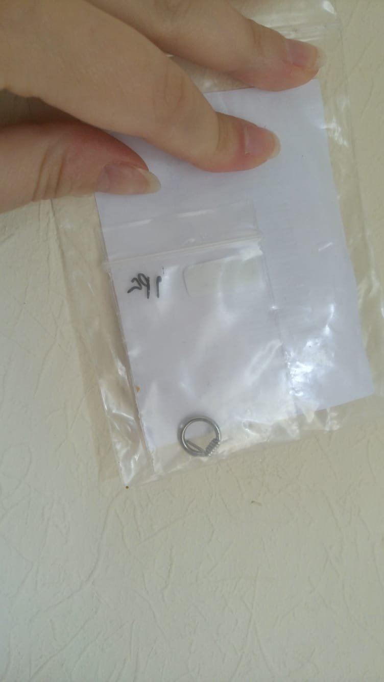 Piercing Set im Stacheldrahtoptik