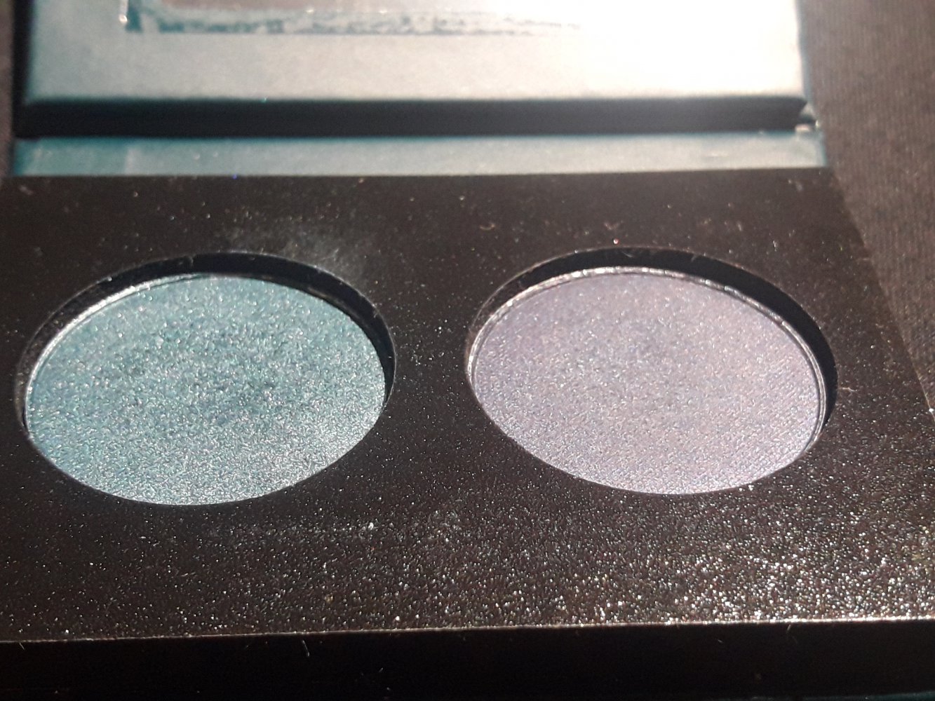 *letzte Chance* Lidschatten Yves Rocher dunkelblau petrol Eyeshadow Duo Shimmery Color Palette