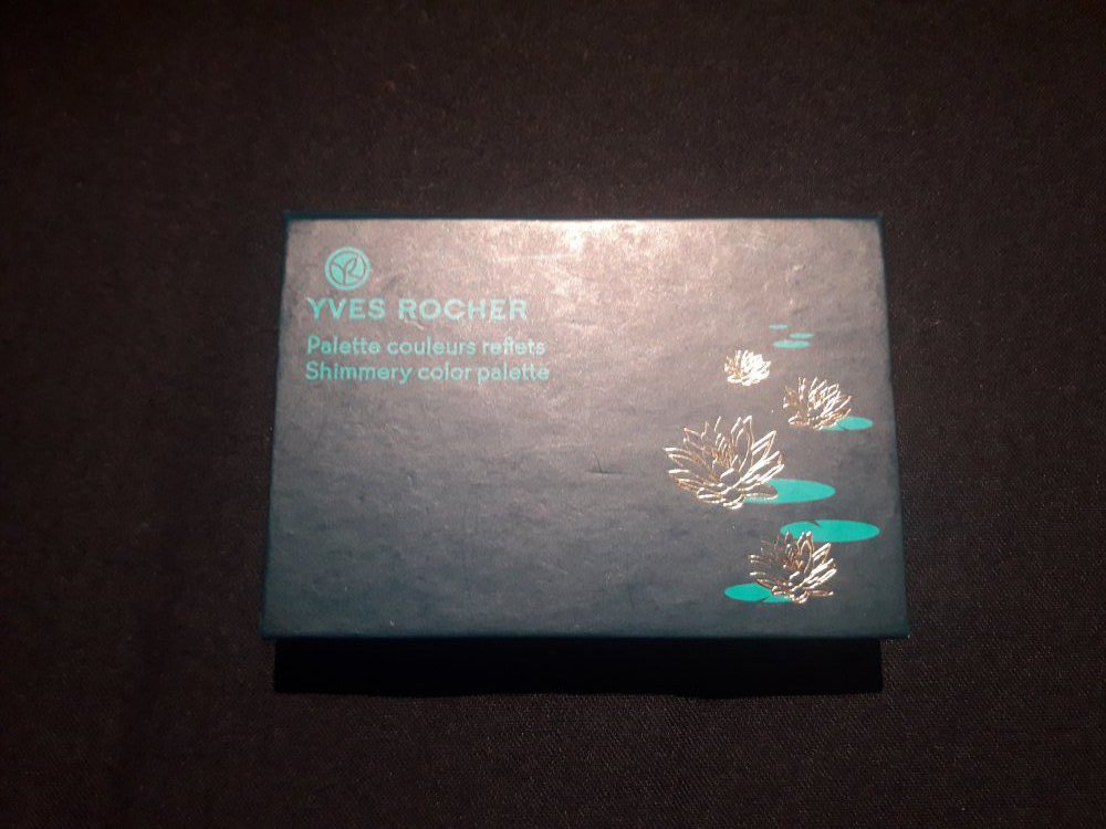 *letzte Chance* Lidschatten Yves Rocher dunkelblau petrol Eyeshadow Duo Shimmery Color Palette