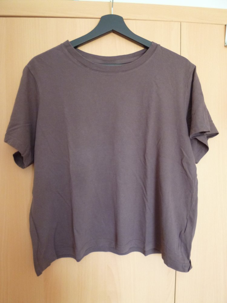 Braunes T-Shirt, Größe L
