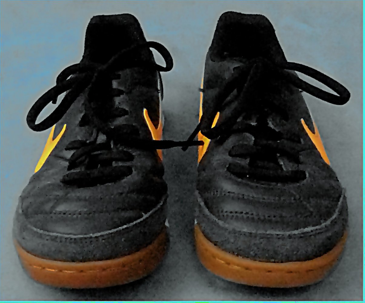 Sportschuhe / Turnschuhe - NIKE Tiempo Natural IV LTR IC -  Größe EUR 34 