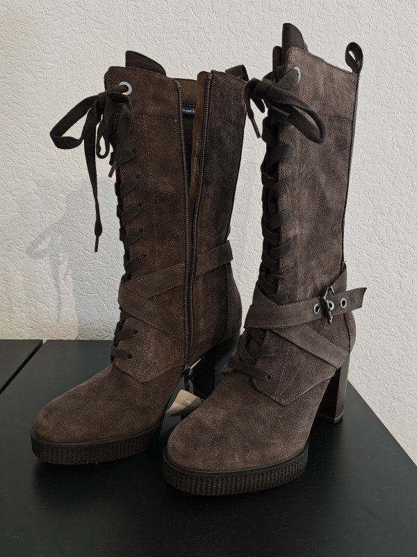 Tamaris Stiefel Stiefeletten mit Absatz, gefüttert