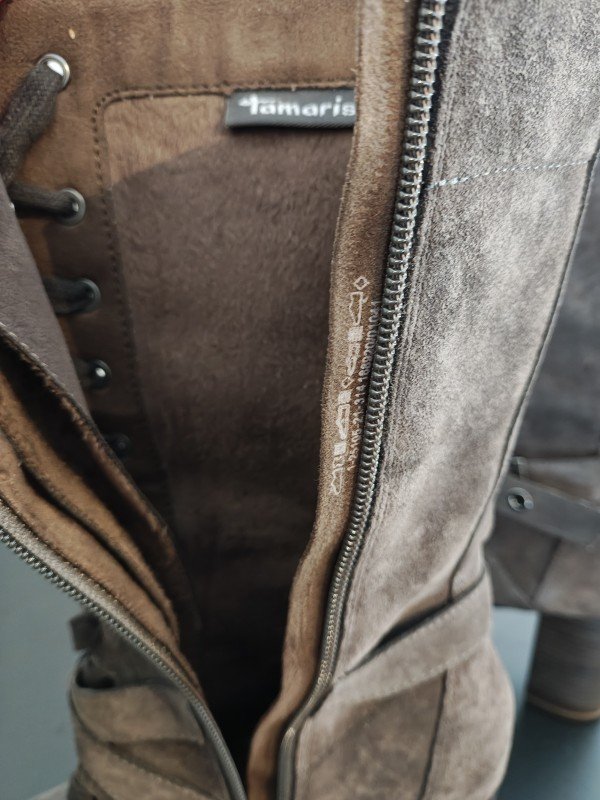 Tamaris Stiefel Stiefeletten mit Absatz, gefüttert