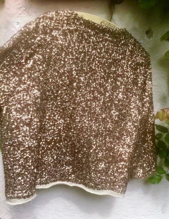 #Pailetten, #Jacke_42, edel und festlich