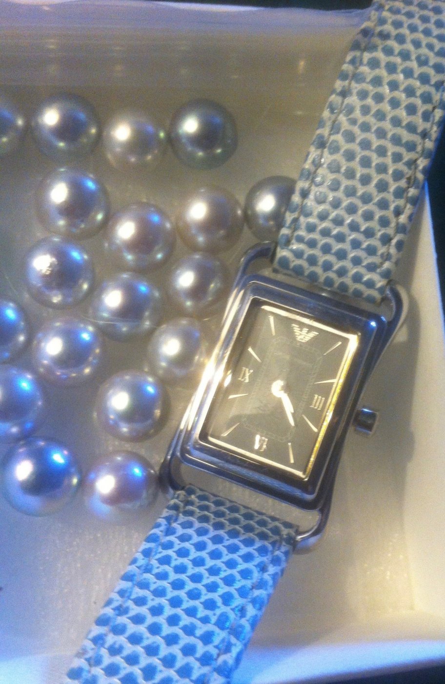 sale: Emporio Armani-Da.uhr Quartz, neue Batt. ! funktioniert super