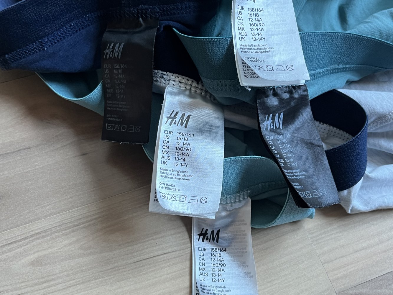 H&M Slipboxer Set Trunks 158/164 Unterhosen