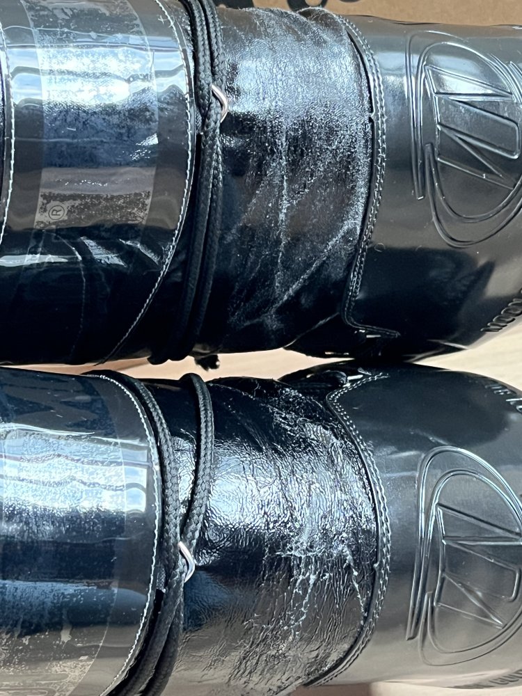 Tecnica Moon Boots 35-38 Lack Y2K Stiefel Fell Vintage