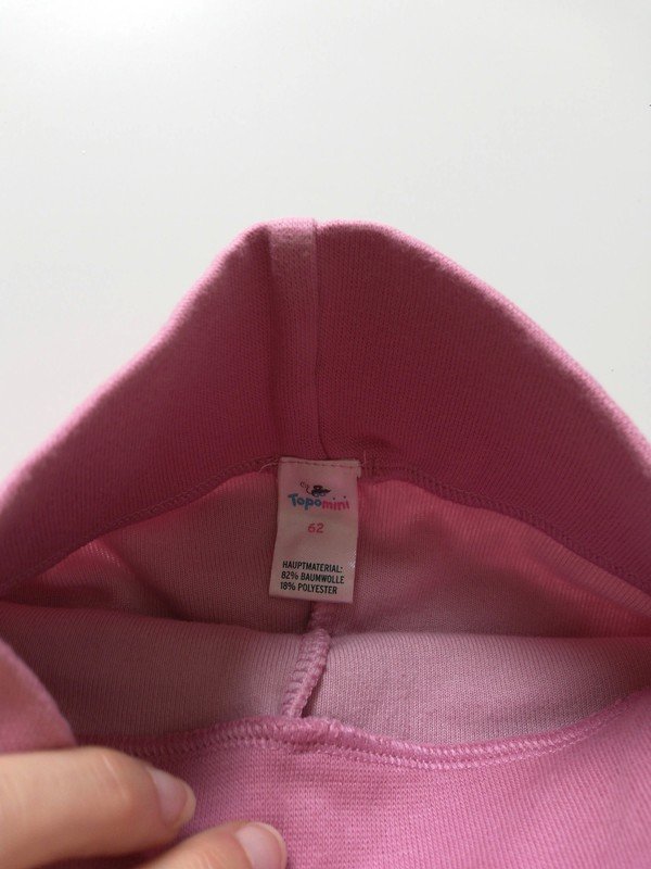 Nici Joggingshose mit Füßen für den Winter Topomini Gr. 62 neu