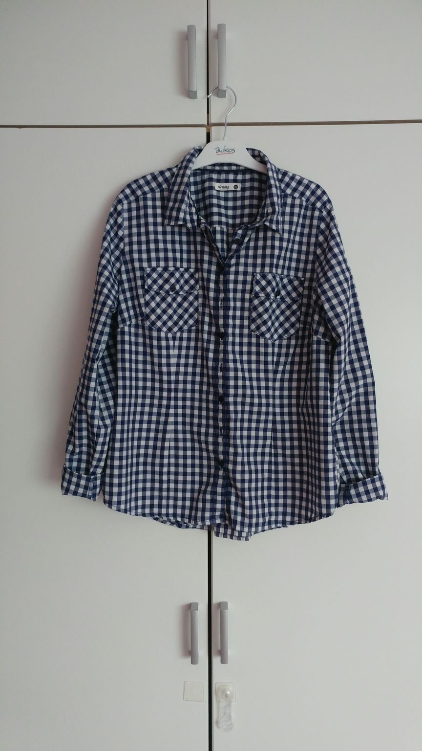 Schöne karierte Bluse 40