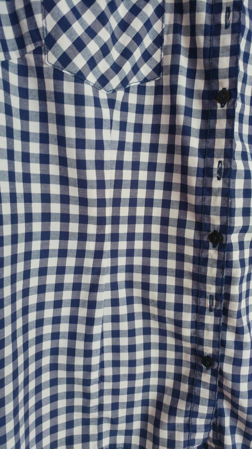 Schöne karierte Bluse 40