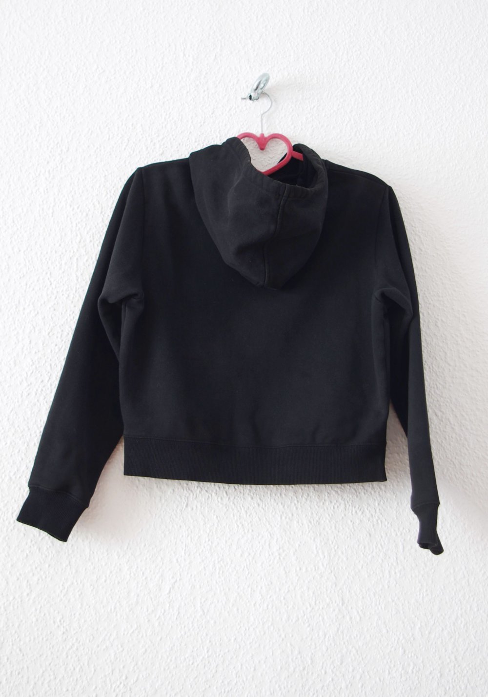 Emily The Strange Print Hoodie Gr. XS S Gothic Technoelfe Festival y2k Sweatshirt Crop