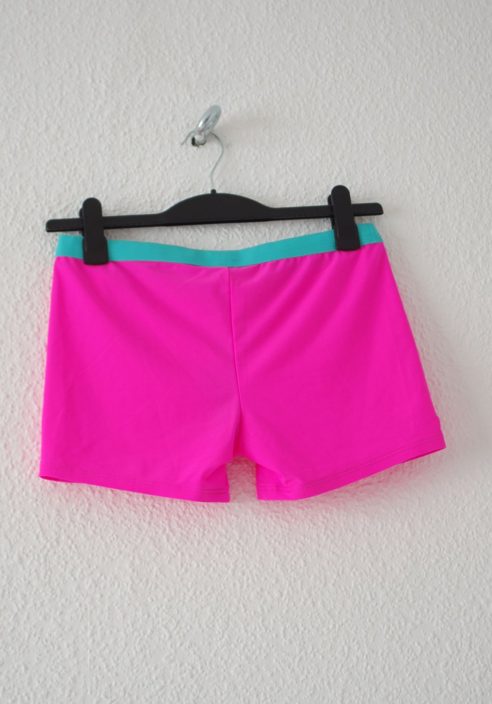 Y2k neon Radler Hose Gr. L M Shorts Hotpants pink türkis Technobarbie Festival bratz