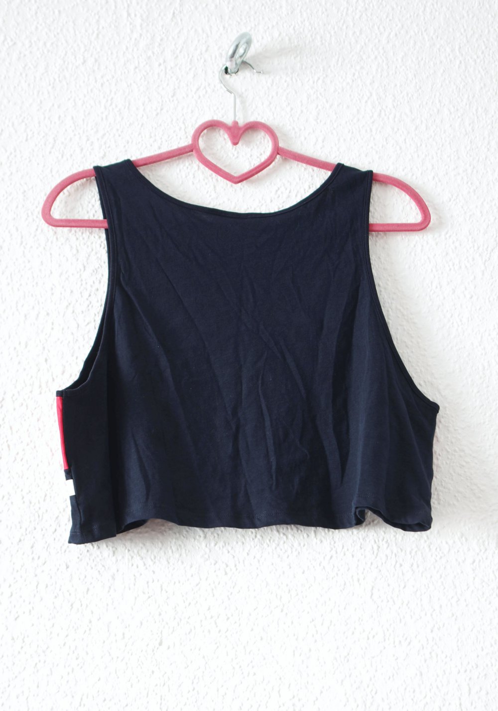 Retro oversized Crop Top Gr. M S Print Technobarbie Festival y2k Track