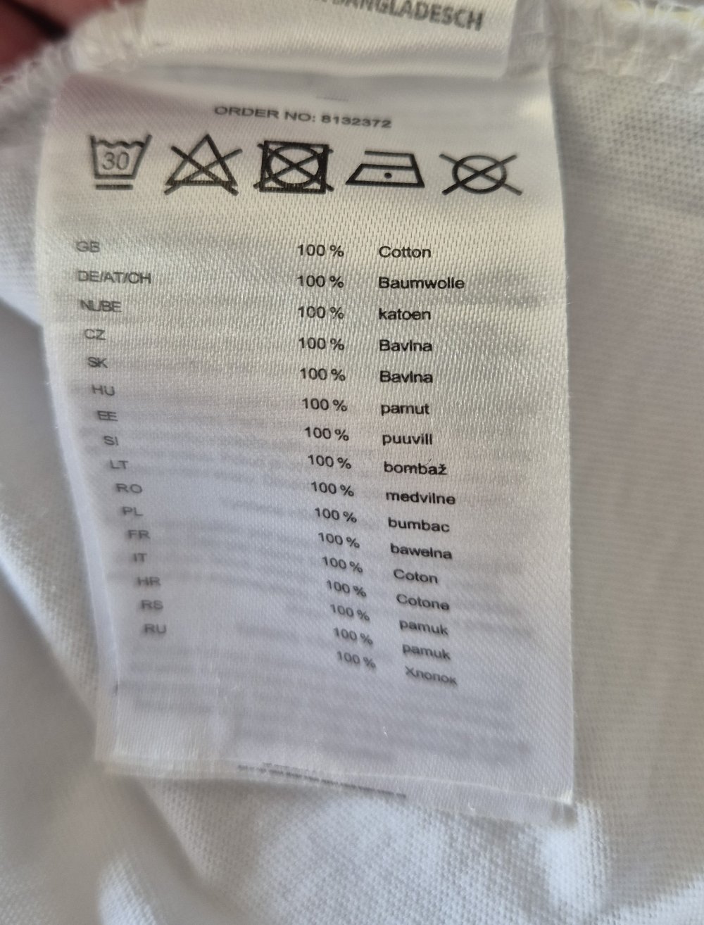 Smiley T-Shirt No rules weiß Gr M