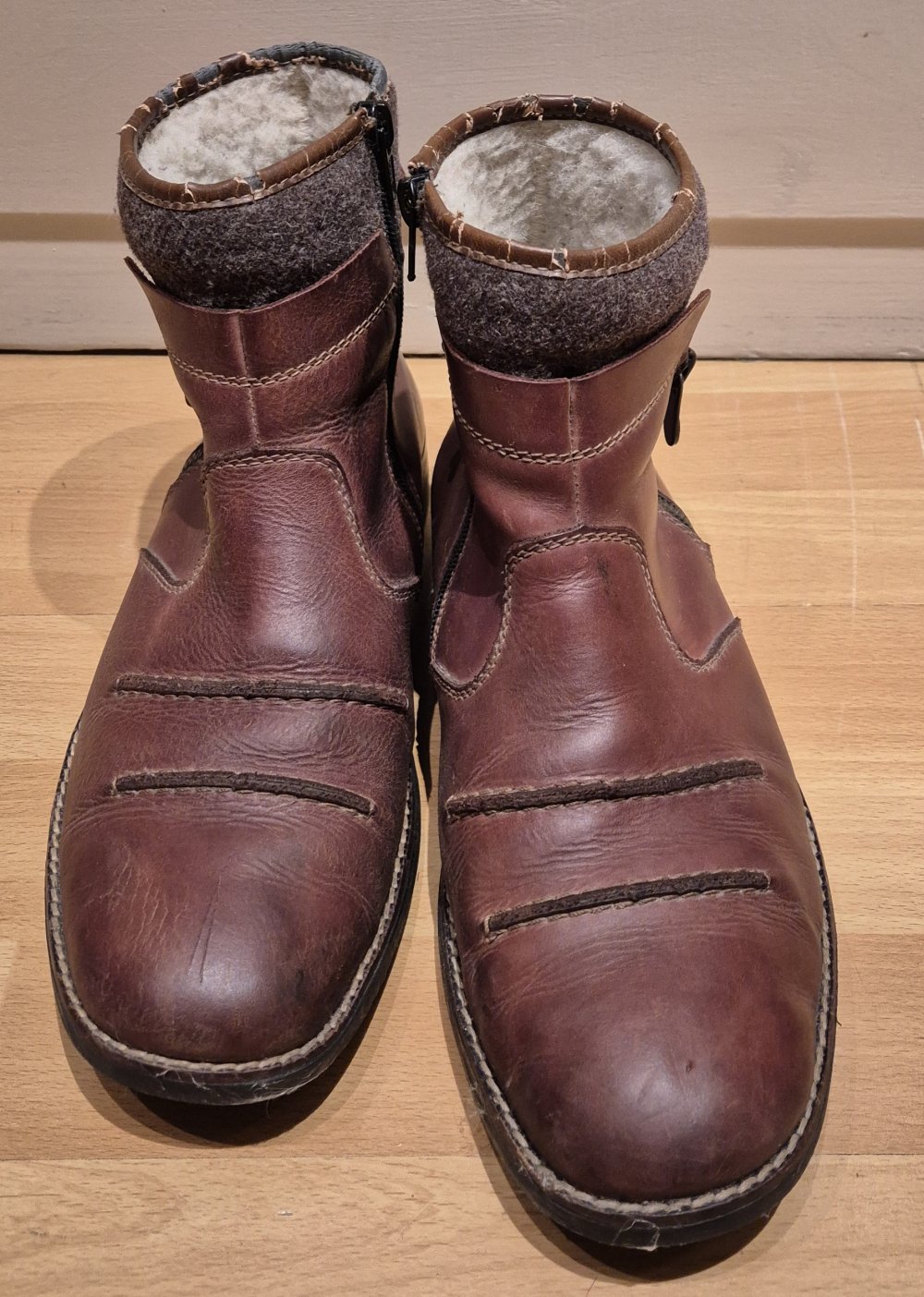 Rieker Stiefelette gefüttert braun Gr 42