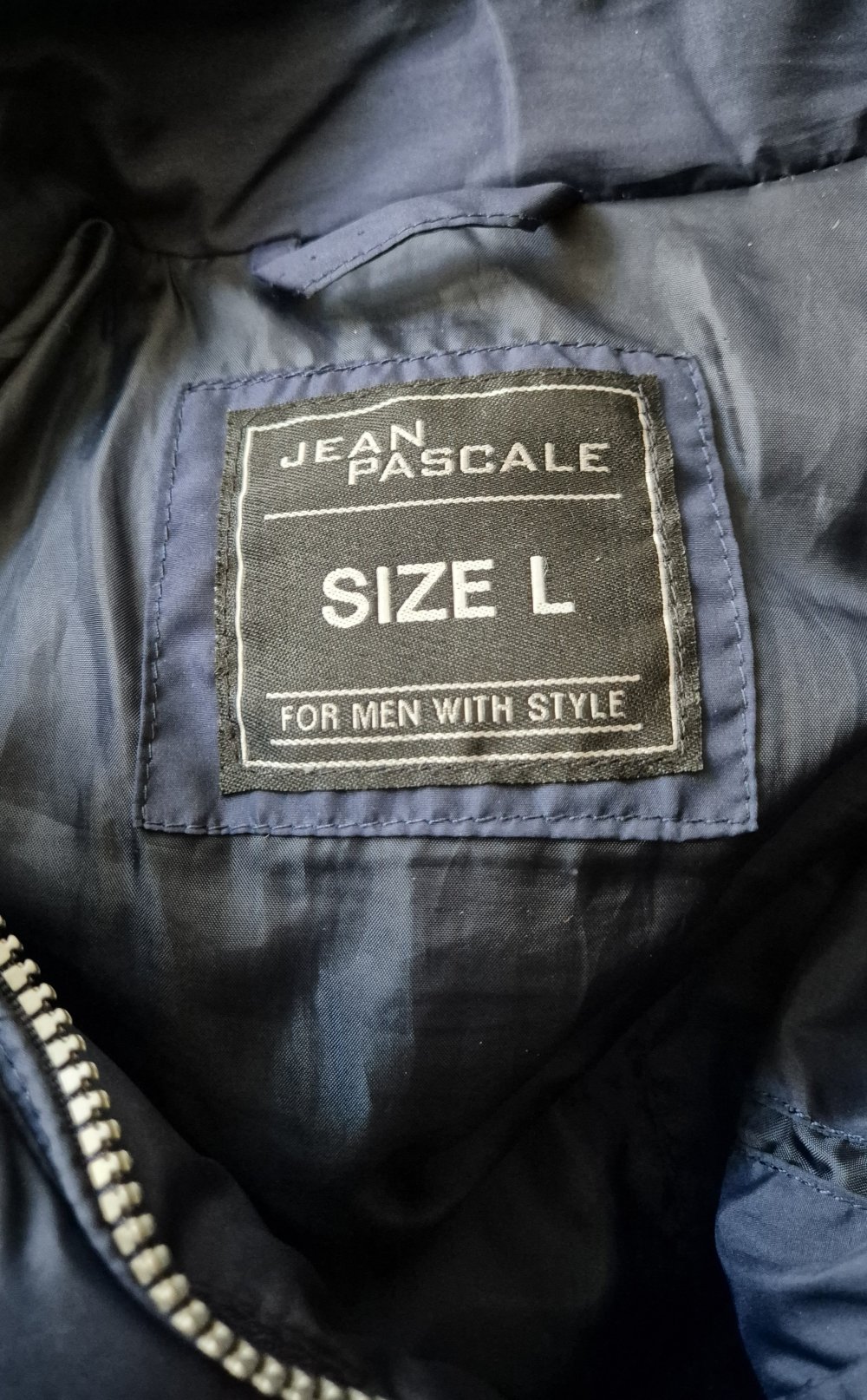 Jean Pascale Weste Steppweste blau Gr L