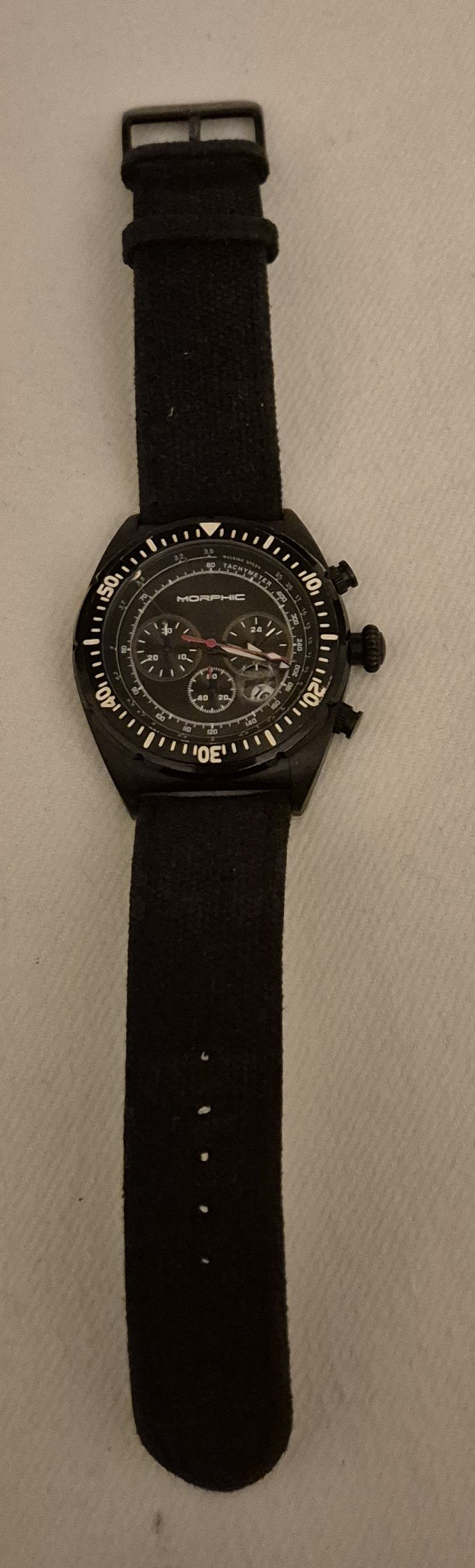 Morphic M53 Serie Chronograph  schwarz