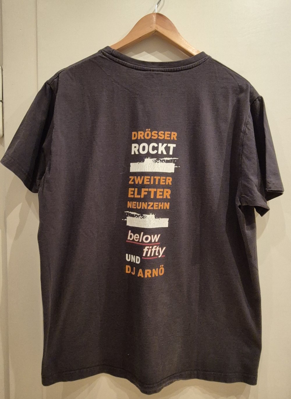 T-Shirt Drösser Rocks schwarz Gr L