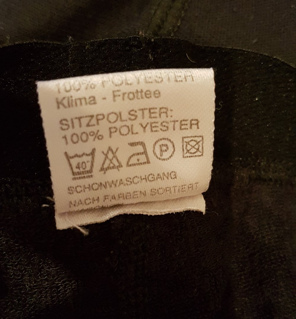 Carne Fahrradunterhose schwarz Gr M