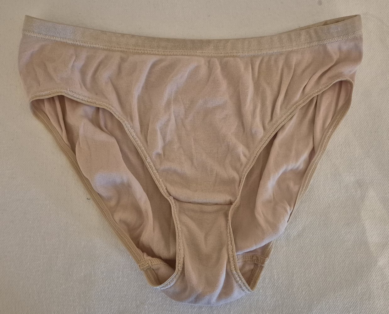 Slip Hanro beige nude Gr S - Neu