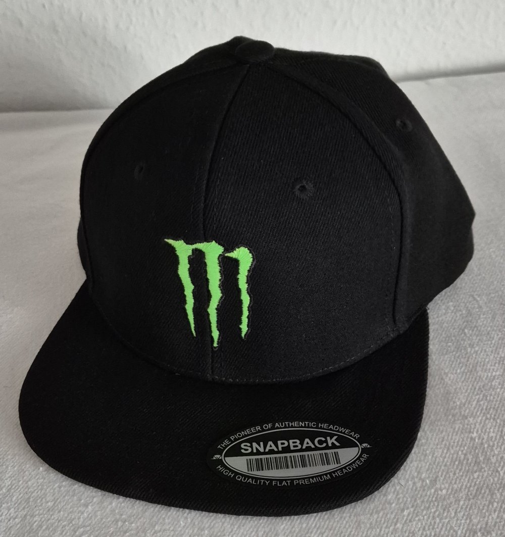 Monster Energy Cap SnapBack schwarz - unbenutzt