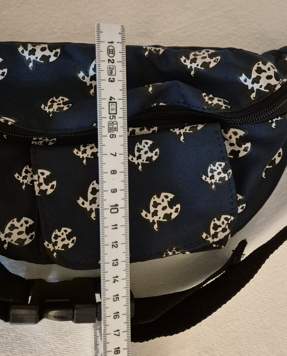 IQ Hip Bag Bauchtasche blau Fische
