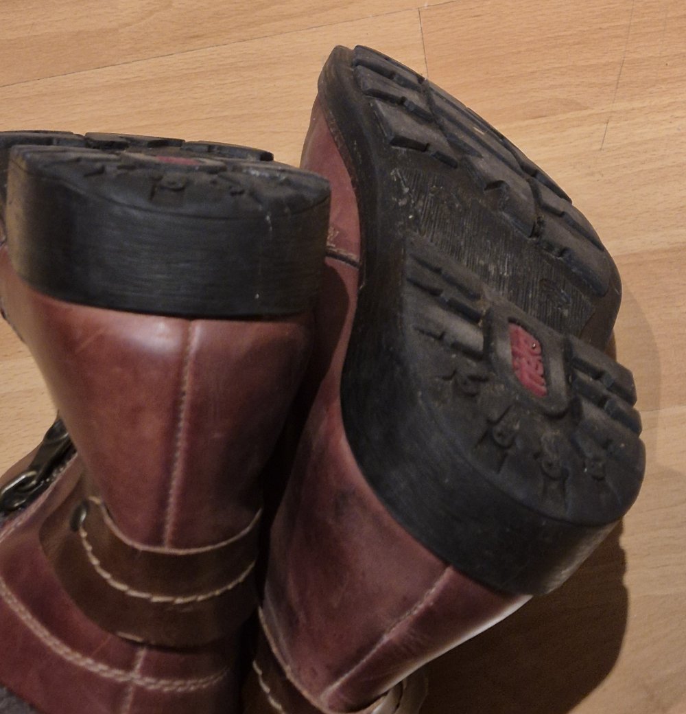 Rieker Stiefelette gefüttert braun Gr 42