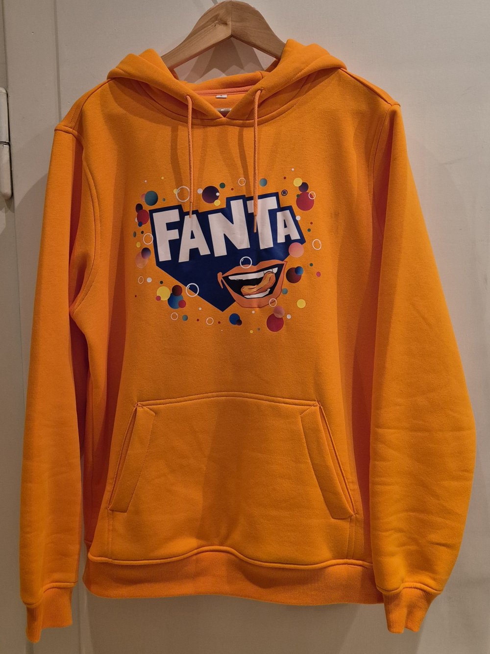 Pullover Hoodie Fanta Coca-Cola orange retro Gr L