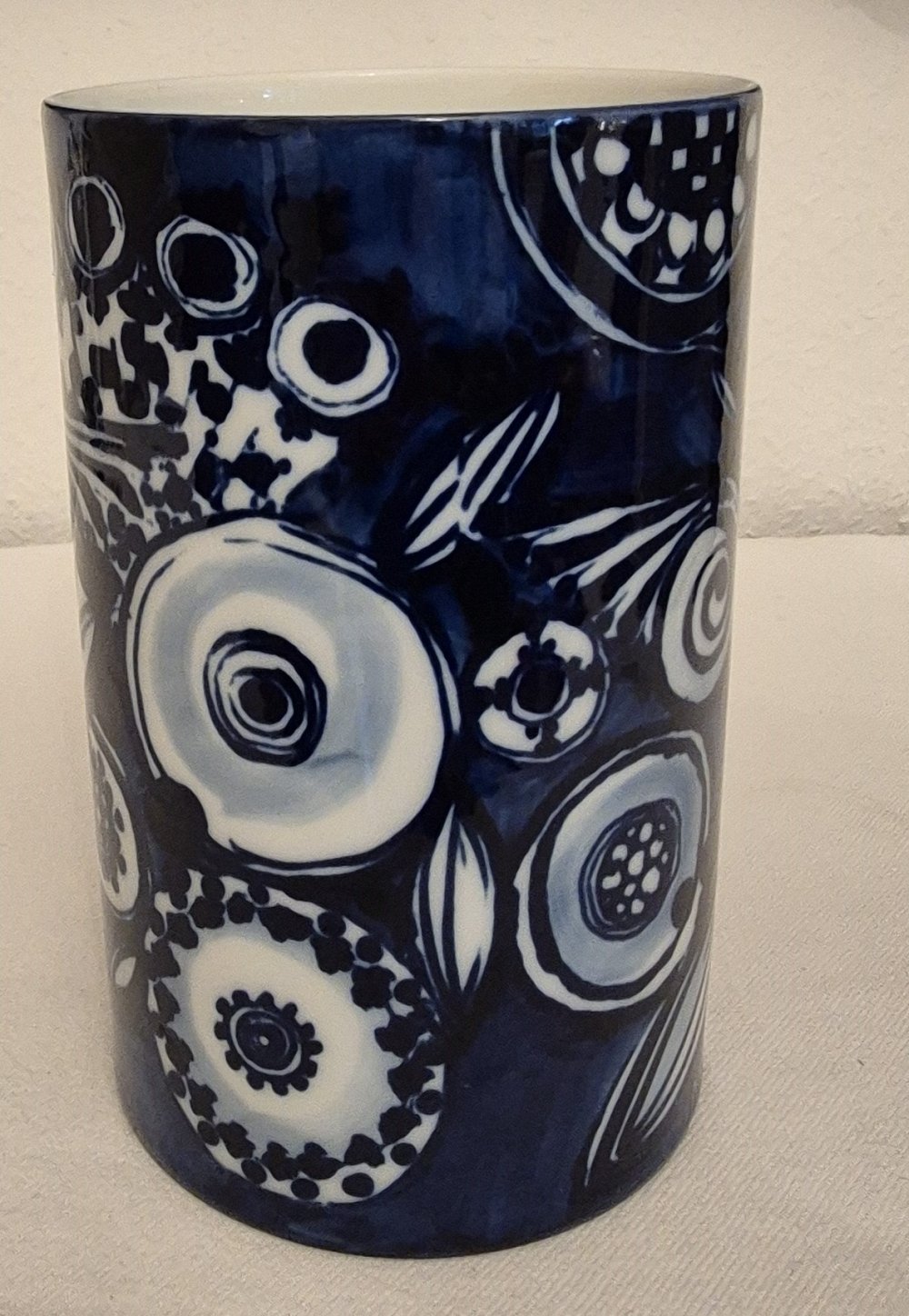 Große Pfauenvase Rosenthal Porzellan Bjørn Wiinblad, 1970