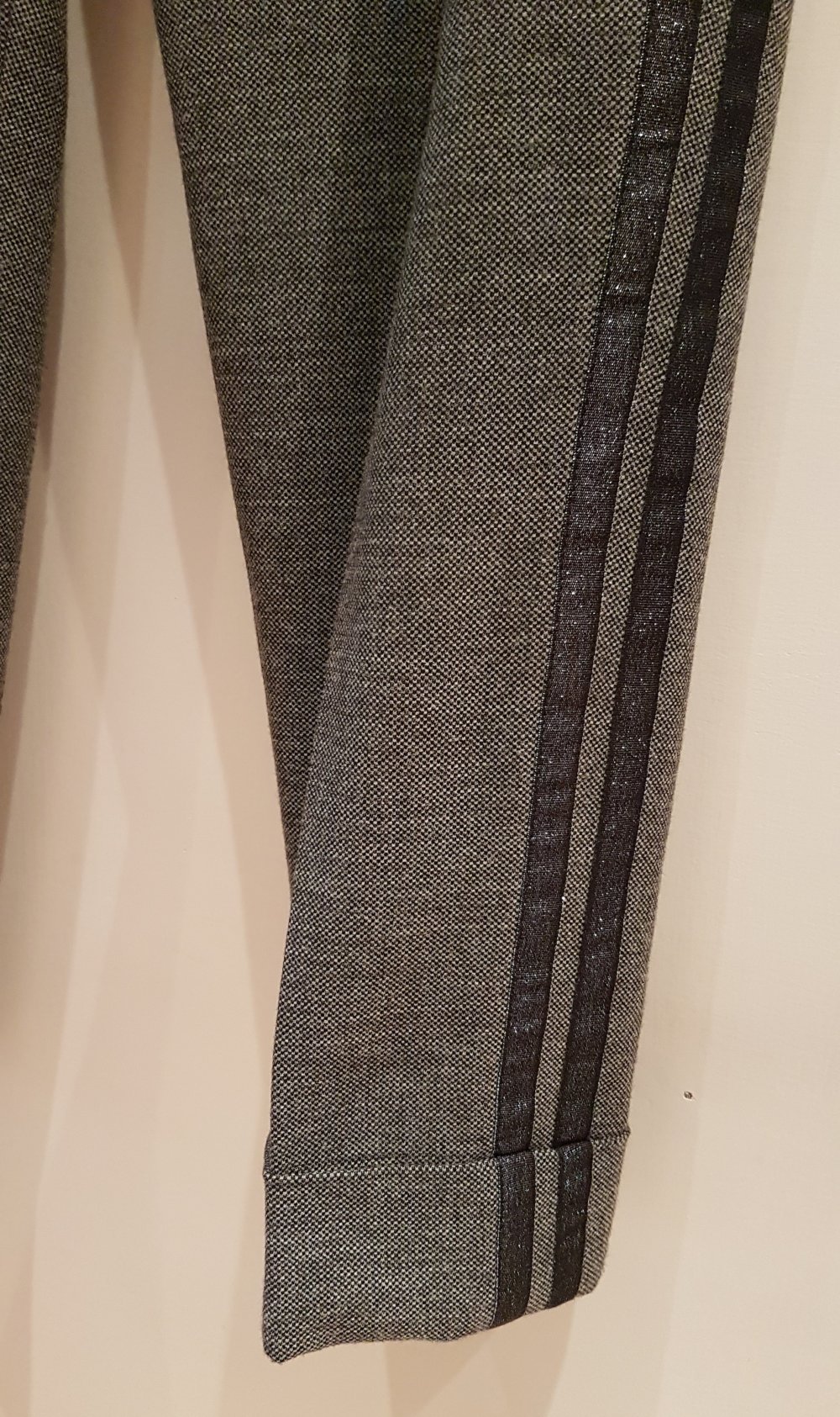 Cambio Hose Krystal beige grau meliert Gr 40