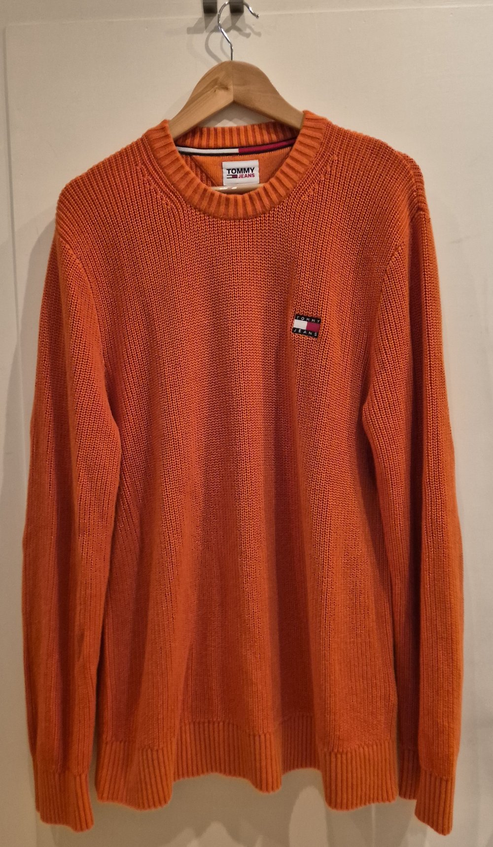 Tommy Hilfiger Pullover Strick orange Gr L