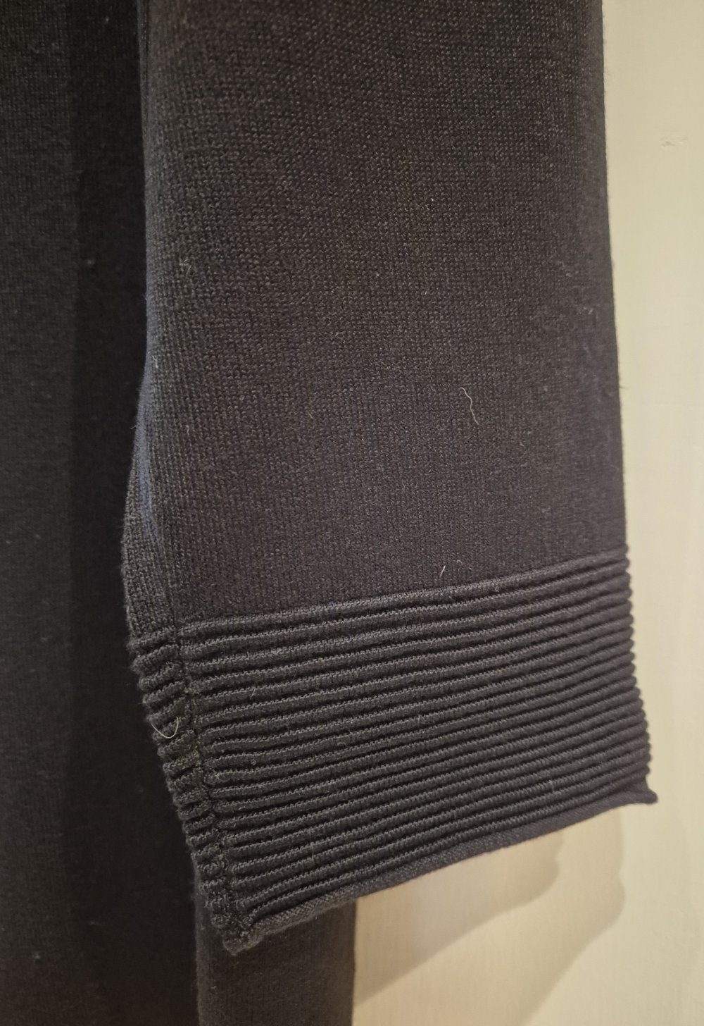 Comma Pullover 3/4 Arm schwarz Gr 40