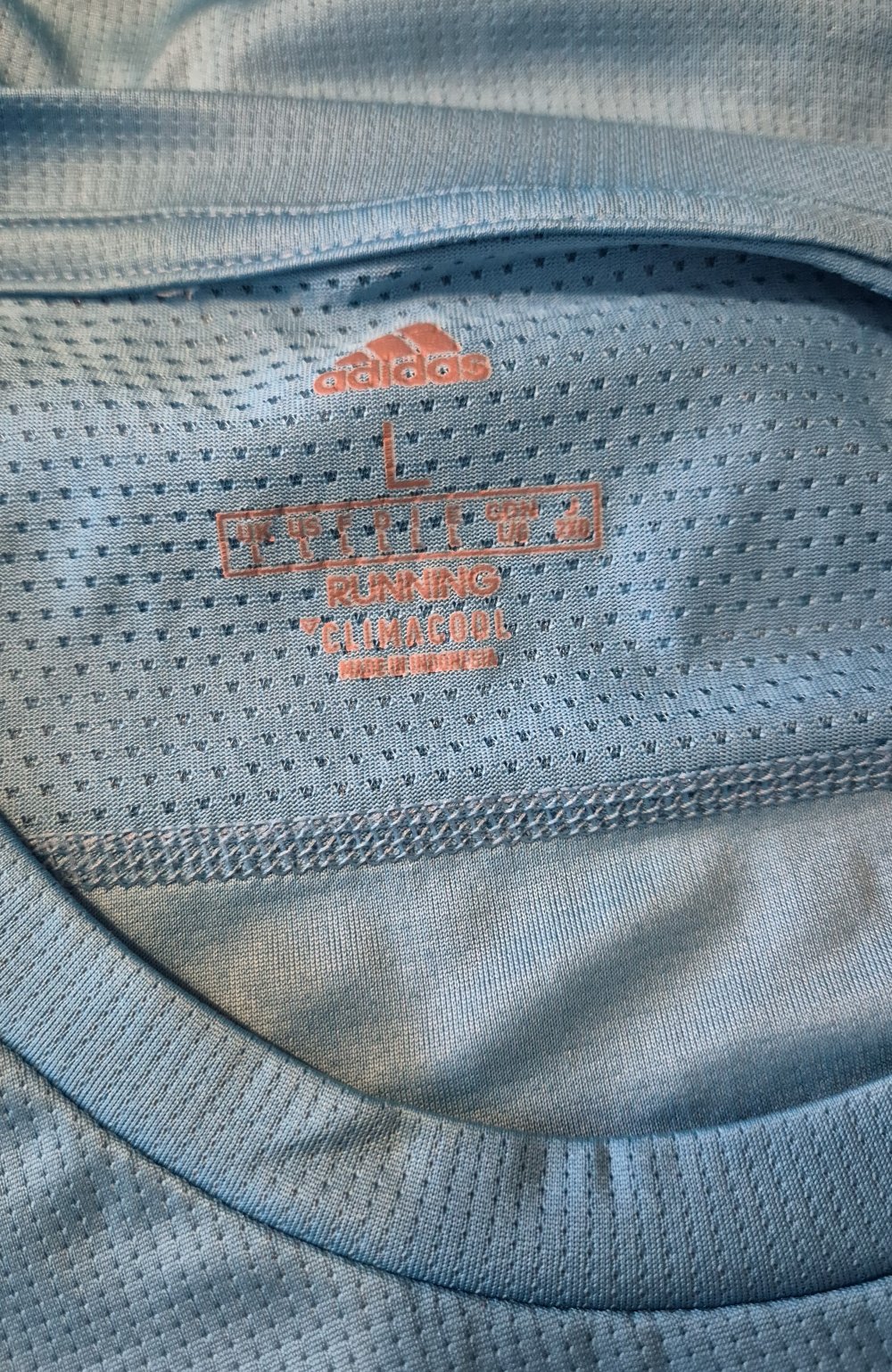 Adidas Sportshirt Laufshirt running clima cool türkis Gr L