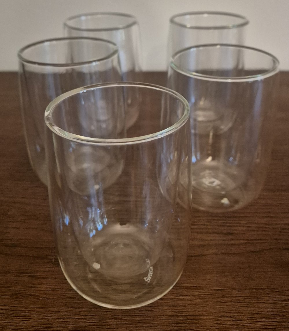 5 Spiegelau Thermogläser Doppelwandgläser Teegläser
