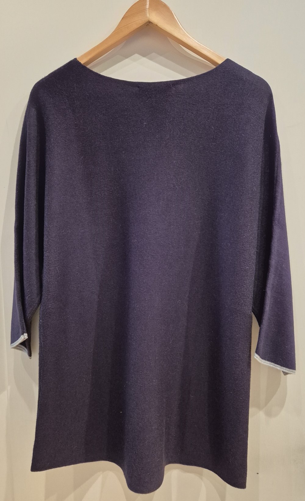 s. Oliver Pullover 3/4 Arm blau Gr 42