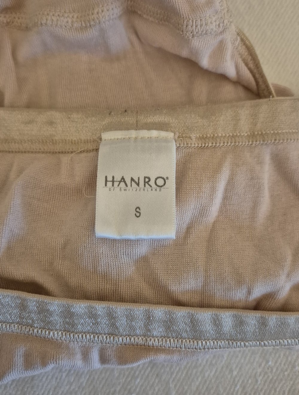 Slip Hanro beige nude Gr S - Neu