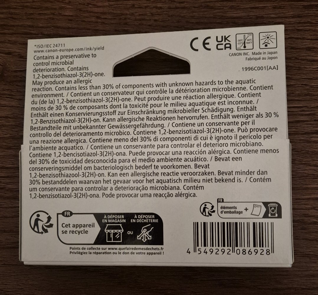 5 Tintenpatrone Canon CLI-581M XXL magenta -NEU und ungeöffnet