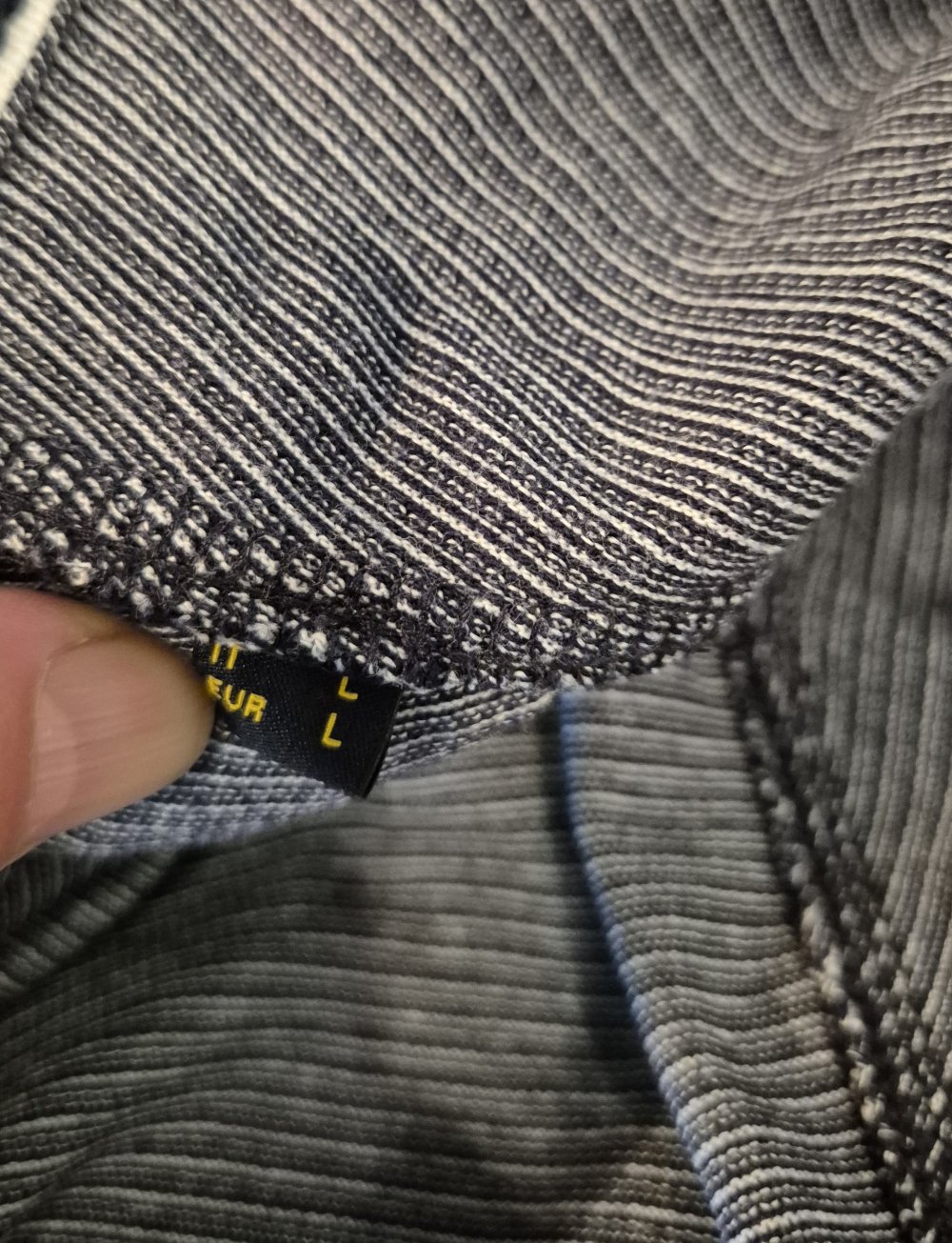 OVS T-Shirt blau weiß Gr L