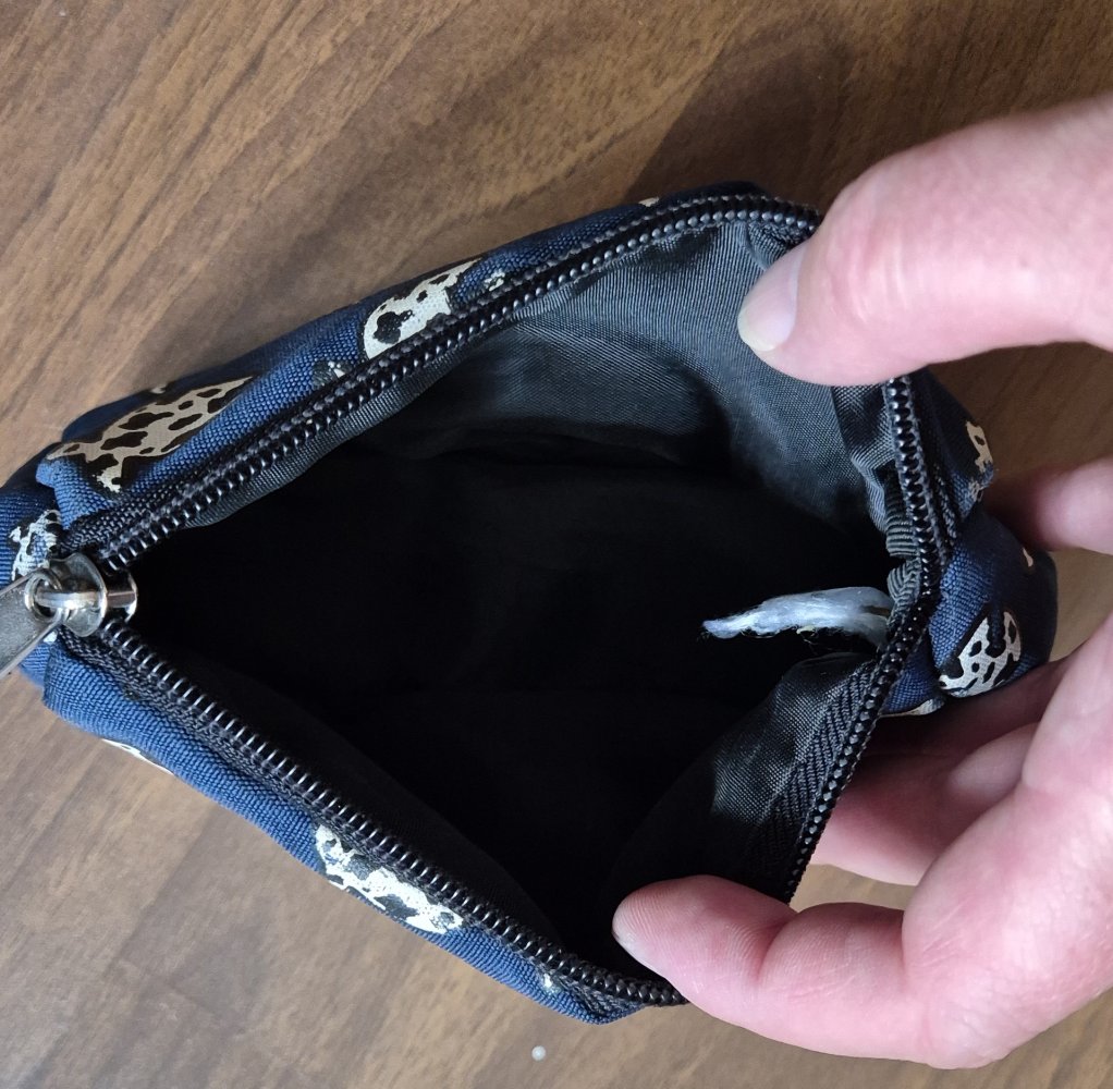 IQ Mäppchen Tasche blau Fische