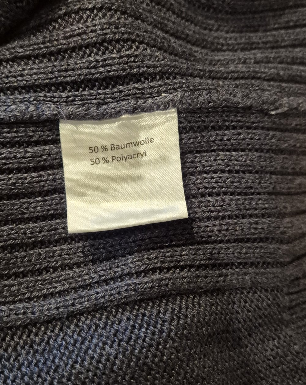 Watson's Autumn Glow Pullover Strick blau Gr M