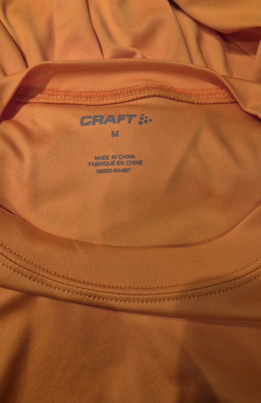 Craft Sportshirt Laufshirt running orange Gr M