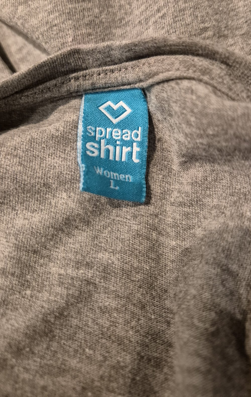 Spread Shirt T-Shirt grau All i need is a cat kurzarm, Katze Gr L