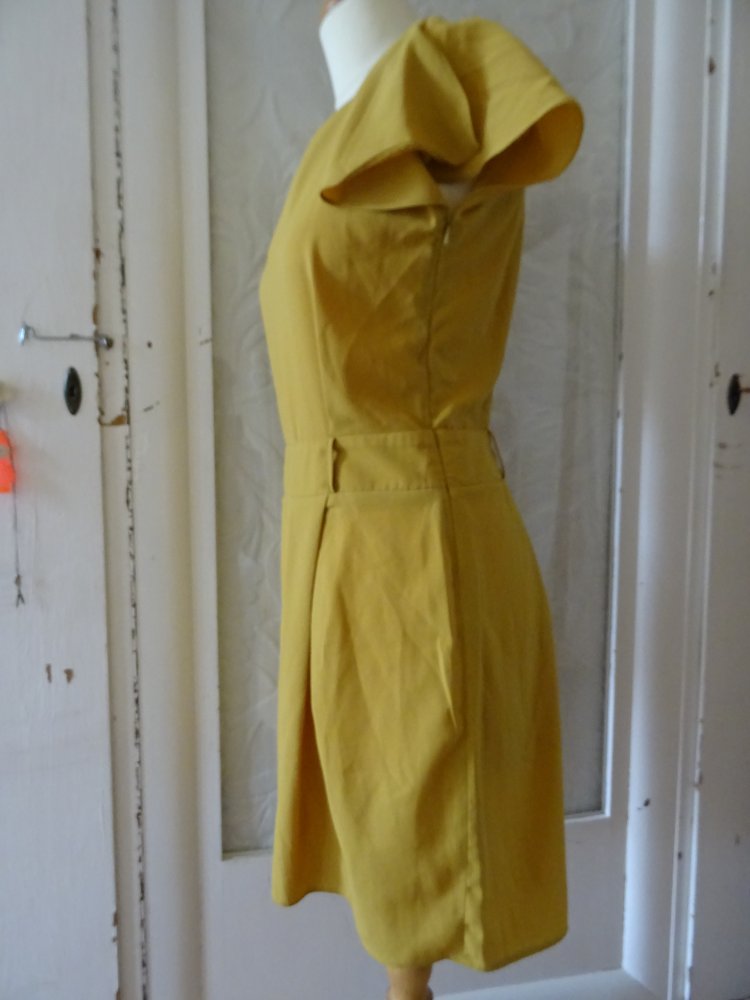Kleid Asos 36 38 gelb S M gelb senffarben Sommerkleid Rock BERLIN