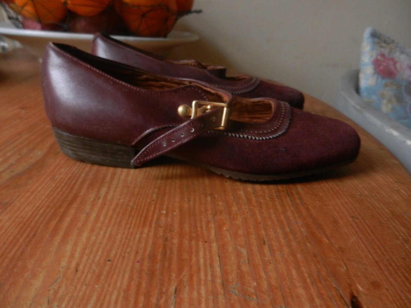 Vintage alte Kinderschuhe 28 Ladymod Leder 70er Vintage BERLIN
