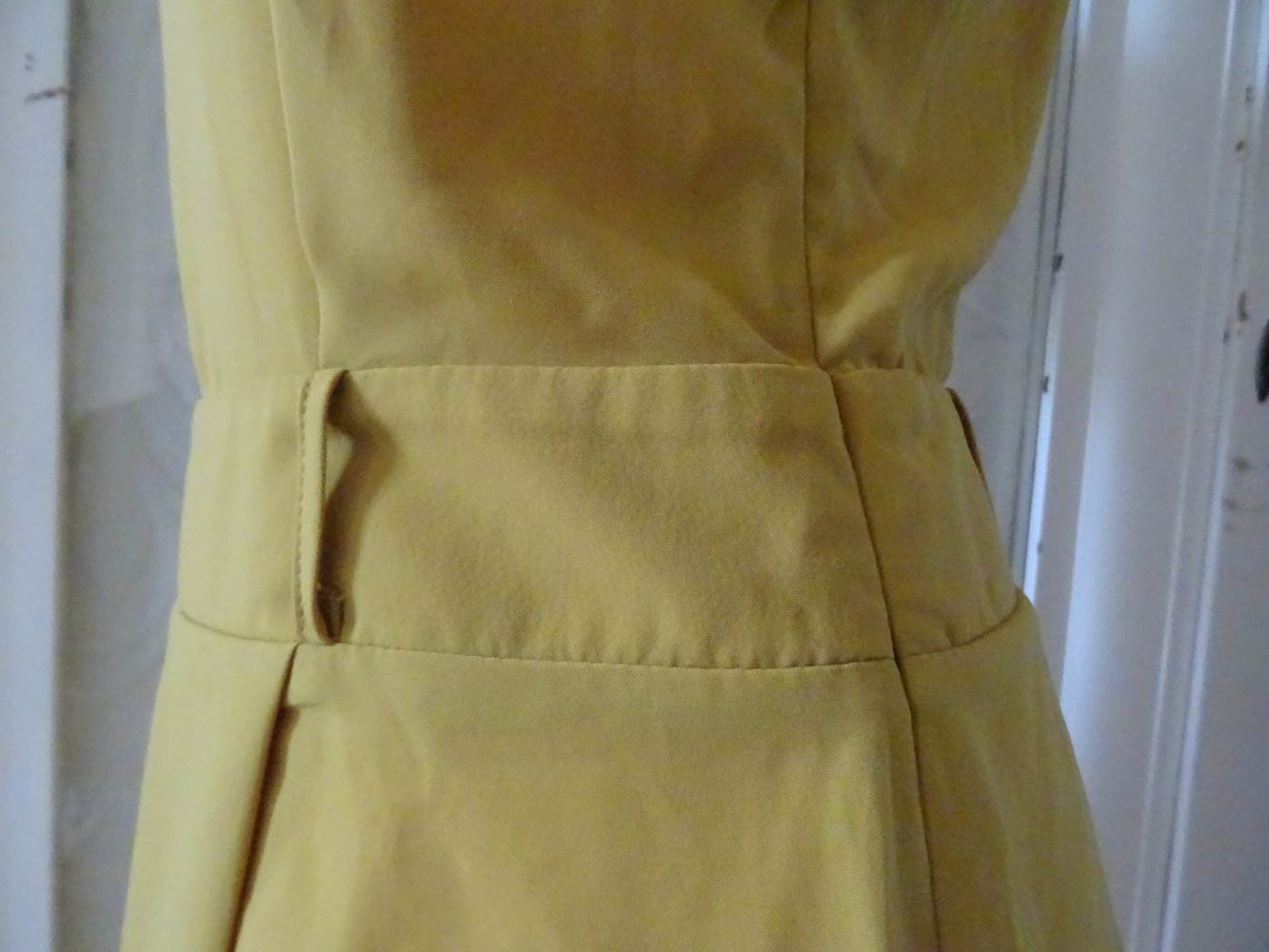 Kleid Asos 36 38 gelb S M gelb senffarben Sommerkleid Rock BERLIN